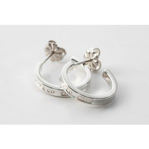画像10: TIFFANY&Co[ティファニー] 1837 フープ・ピアス（S）　並行輸入品