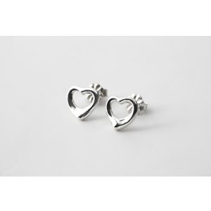 画像8: TIFFANY&Co[ティファニー] オープン ハート ピアス（S）　並行輸入品