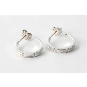 画像9: TIFFANY&Co[ティファニー] 1837 フープ・ピアス（S）　並行輸入品