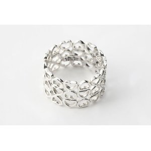 画像3: TIFFANY&Co[ティファニー] パロマ クラウン オブ ハート 3ロウ リング 　並行輸入品