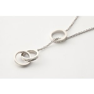 画像3: TIFFANY&Co[ティファニー]　1837 インターロッキング サークル ラリアット　並行輸入品