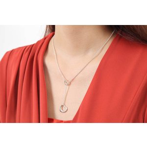 画像6: TIFFANY&Co[ティファニー]　ダブル オープン ハート ラリアット　並行輸入品