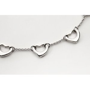 画像4: TIFFANY&Co[ティファニー]　ファイブ オープンハート ネックレス　並行輸入品