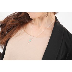 画像6: TIFFANY&Co[ティファニー]　ハートキー チャーム ペンダント（ミニ） ブルーエナメル　並行輸入品