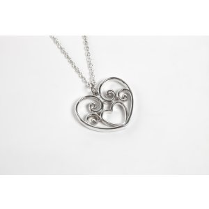 画像4: TIFFANY&Co[ティファニー]　パロマ ベネチア ゴルドーニ スクロール ハート ペンダント　並行輸入品