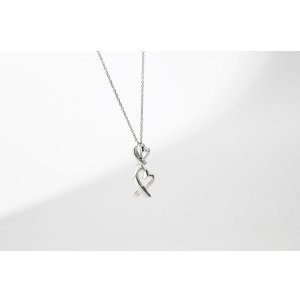 画像4: TIFFANY&Co[ティファニー]　ラビング ハート ラリアット　並行輸入品