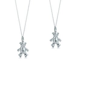 画像1: TIFFANY&Co[ティファニー] 　テディベアペンダント　並行輸入品