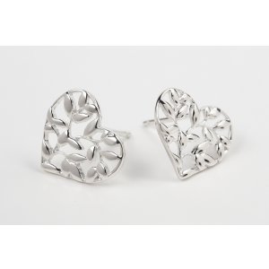 画像9: TIFFANY&Co[ティファニー] パロマ・ピカソ オリーブ リーフ ハート ピアス 並行輸入品