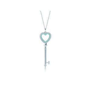 画像2: TIFFANY&Co[ティファニー]　ハート キー ペンダント エナメル フィニッシュ　並行輸入品