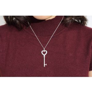画像8: TIFFANY&Co[ティファニー]　ハート キー ペンダント エナメル フィニッシュ　並行輸入品
