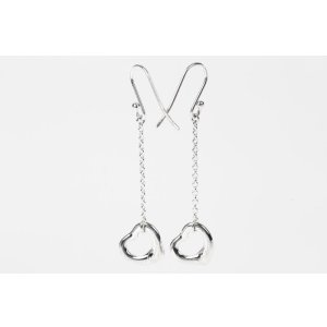 画像5: TIFFANY&Co[ティファニー] オープン ハート ドロップ ピアス　並行輸入品