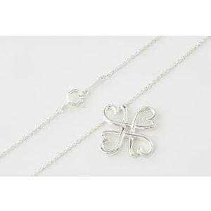 画像6: TIFFANY&Co[ティファニー]　ラビング ハート ペンダント（クロバー）　並行輸入品