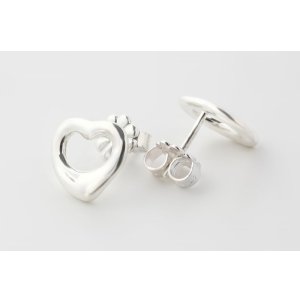 画像3: TIFFANY&Co[ティファニー] オープン ハート ピアス（S）　並行輸入品