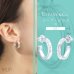 画像17: TIFFANY&Co[ティファニー] 1837 フープ・ピアス（S）　並行輸入品