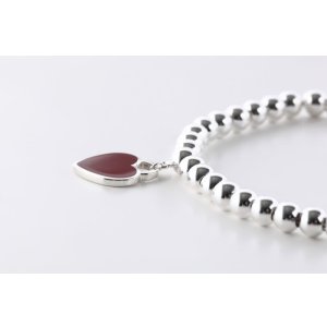 画像8: TIFFANY&Co[ティファニー]  リターントゥ　ハート　ビーズ　ブレスット　レッドエナメルフィニッシュ(M) 　並行輸入品