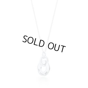 画像1: TIFFANY&Co[ティファニー]　1837　ダブル　インターロッキング　ドロップ　ペンダント　並行輸入品