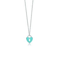 TIFFANY&Co[ティファニー]　ハート ロック ペンダント(mini) エナメルフィニッシュ　並行輸入品