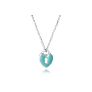 画像7: TIFFANY&Co[ティファニー]　ハート ロック ペンダント(mini) エナメルフィニッシュ　並行輸入品
