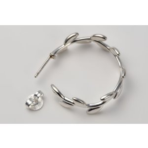 画像6: TIFFANY&Co[ティファニー] オリーブ リーフ フープ ピアス 並行輸入品