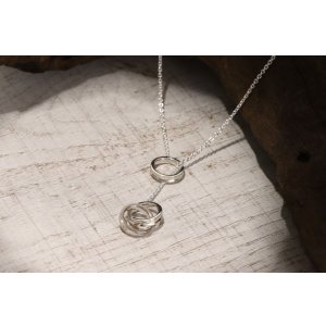 画像9: TIFFANY&Co[ティファニー]　1837 インターロッキング サークル ラリアット　並行輸入品