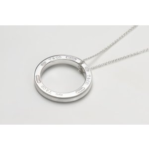 画像6: TIFFANY&Co[ティファニー]　1837 サークル ペンダント（ラージ）　並行輸入品