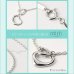 画像9: TIFFANY&Co[ティファニー]　ダブル オープン ハート ラリアット　並行輸入品