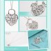 画像9: TIFFANY&Co[ティファニー]　フィリグリーハート& キーペンダント（M） 並行輸入品