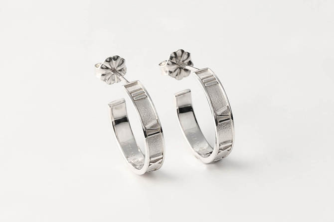 TIFFANY&Co[ティファニー] アトラス フープ ピアス　並行輸入品