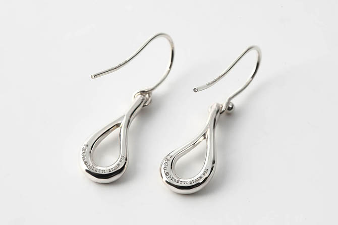 TIFFANY&Co[ティファニー] オープン ティアドロップ ピアス　並行輸入品