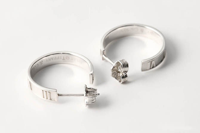 TIFFANY&Co[ティファニー] アトラス フープ ピアス　並行輸入品