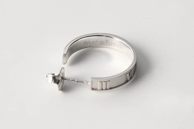 TIFFANY&Co[ティファニー] アトラス フープ ピアス　並行輸入品