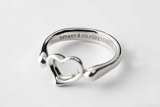 TIFFANY&Co[ティファニー] オープン ハート リング（ミニ） 並行輸入品 | 世光時計店