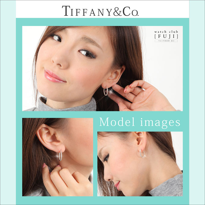 TIFFANY&Co[ティファニー] ミニ ツイスト フープ ピアス （ミディアム 