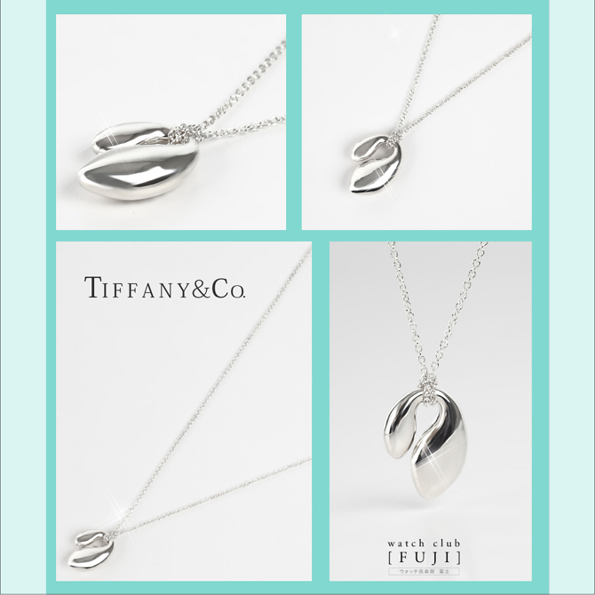 TIFFANY&Co[ティファニー] ダブル ティアドロップ ペンダント 並行輸入