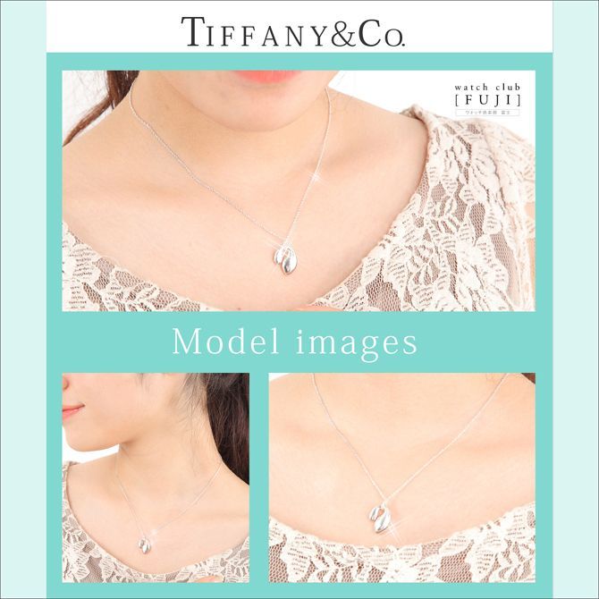 TIFFANY&Co[ティファニー ダブル ティアドロップ ペンダント 並行輸入