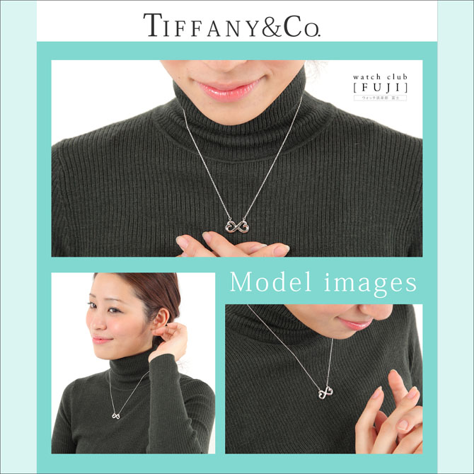 TIFFANY&Co[ティファニー] ダブル ラビング ハート ペンダント 並行 ...