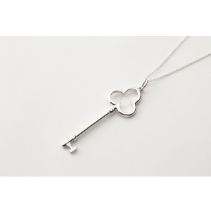 画像3: TIFFANY&Co[ティファニー]　トレフォイル キー ペンダント 並行輸入品 (3)