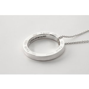 画像7: TIFFANY&Co[ティファニー]　1837 サークル ペンダント（ラージ）　並行輸入品 (7)