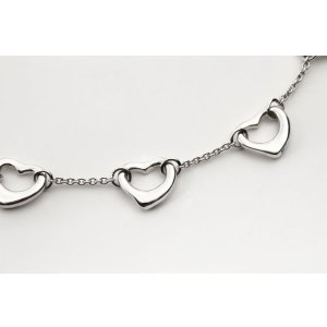 画像4: TIFFANY&Co[ティファニー]　ファイブ オープンハート ネックレス　並行輸入品 (4)