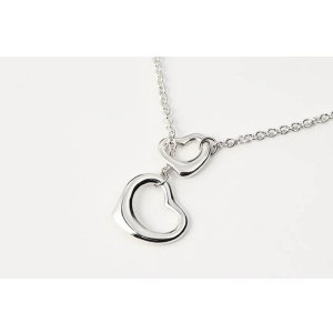 画像4: TIFFANY&Co[ティファニー]　ダブル オープン ハート ラリアット　並行輸入品 (4)