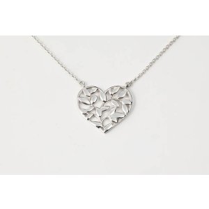 画像: TIFFANY&Co[ティファニー]　パロマ　ピカソ オリーブ リーフ ハート ペンダント 　並行輸入品