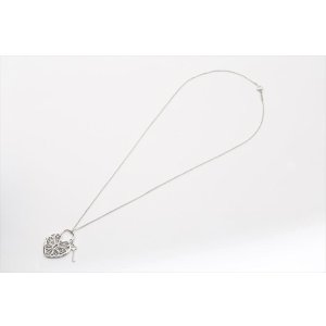 画像3: TIFFANY&Co[ティファニー]　フィリグリーハート& キーペンダント（M） 並行輸入品 (3)