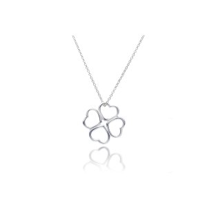 画像1: TIFFANY&Co[ティファニー]　ハート クローパー ペンダント　並行輸入品 (1)