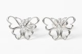 画像: TIFFANY&Co[ティファニー] ニューバタフライ ピアス　並行輸入品