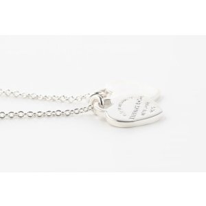 画像4: TIFFANY&Co[ティファニー]　リターントゥ ダブルハート ペンダント（ミニ）並行輸入品 (4)