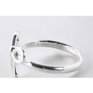 かん太 Tiffany & Co. リボンモチーフリング レディース] 1990s~ オールドティファニー リボンモチーフリング