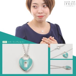 TIFFANY&Co[ティファニー] ハート ロック ペンダント(mini) エナメル