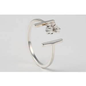 画像5: TIFFANY&Co[ティファニー] T ワイヤー フープ ピアス 並行輸入品 (5)