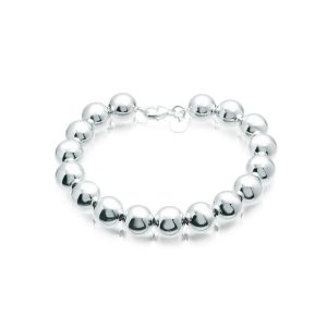 画像1: TIFFANY&Co[ティファニー]  ハードウェア　ボール　ブレスレット（直径10mm） 　並行輸入品 (1)