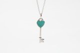 画像: TIFFANY&Co[ティファニー]　ハートキー チャーム ペンダント（ミニ） ブルーエナメル　並行輸入品